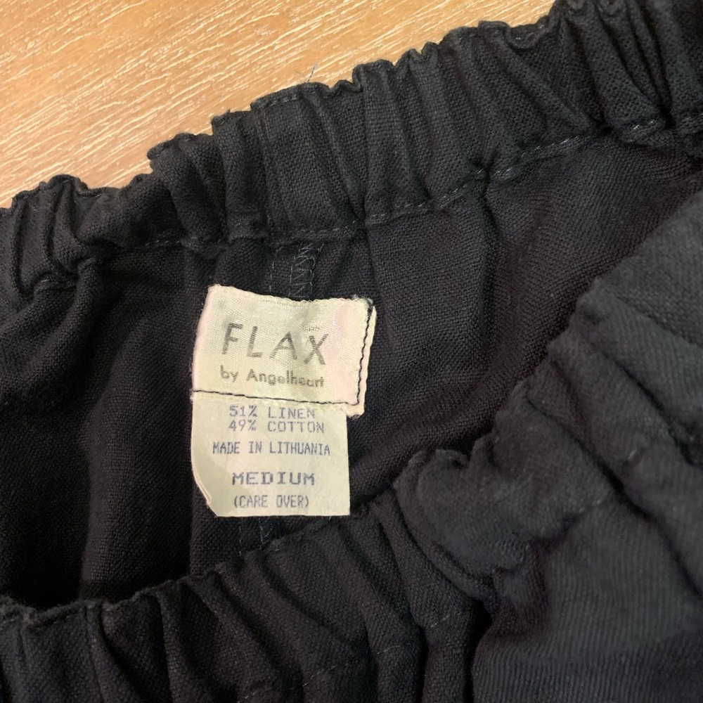 Women  Flax pants by Angelheart made in Lithuania - Picture 3 of 7